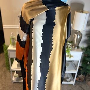 Elegant Multicolor Swim Coverup